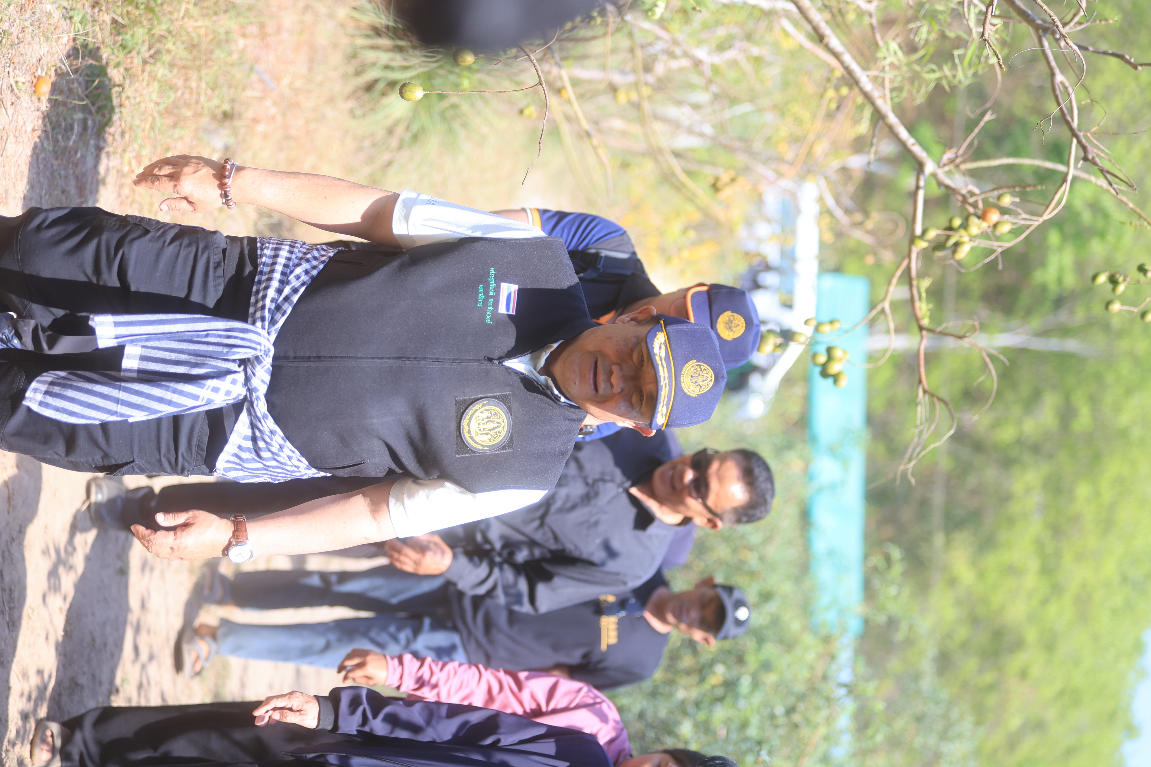 title - เลขาธิการ ส.ป.ก. และคณะ ตรวจเยี่ยมกลุ่มปลูกพุทรา บ้านท่าดีหมี หมู่ที่ 4 ต.ปากตม อ.เชียงคาน จ.เลย